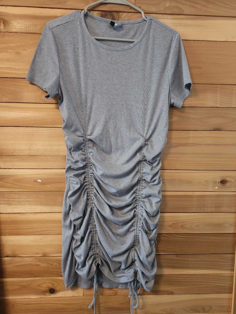 Divided  Ruched T-Shirt Dress Size Large